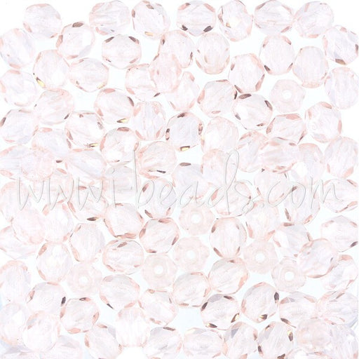 Kjøp Rosaline bohemske fasetterte perler 4 mm (100)