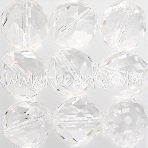 Kjøp Fasetterte bohemske krystallperler 12 mm (6)