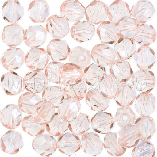 Kjøp Rosaline bohemske fasetterte perler 6 mm (50)