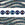 Detaljhandel CzechMates 2-hullsperler linse irisblå 6mm (50)
