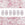 Detaljhandel 2-hulls perler CzechMates Bar 2x6mm Luster Transparent Topaz Rosa (10g)