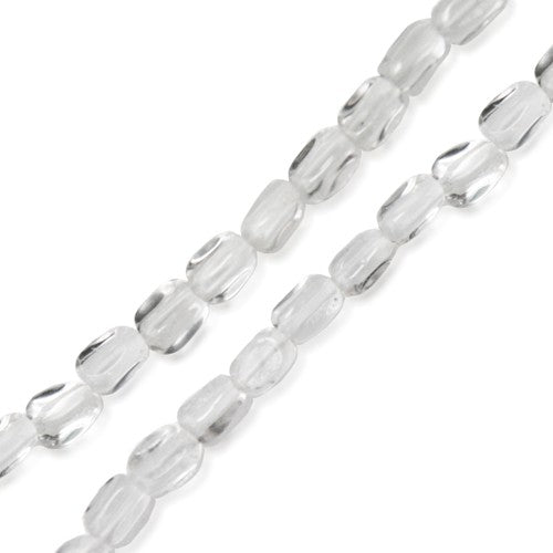 Kjøp Kvartskrystall nugget perler 4x6mm på wire (1)