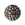 Grossist i Shamballa-stil rund deluxe svart diamantperle 8 mm (1)