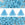 Detaljhandel KHEOPS by PUCA 6 mm ugjennomsiktig blå turkis (10g)