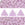 Detaljhandel KHEOPS by PUCA 6 mm pastell lys lilla rosa (10g)
