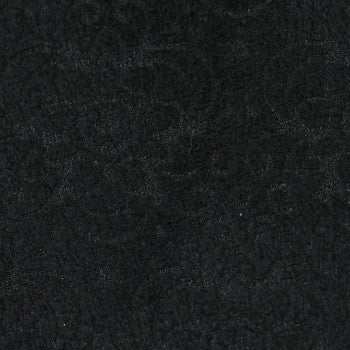 Kjøp Semsket blomstermønster svart 10x21,5cm (1)