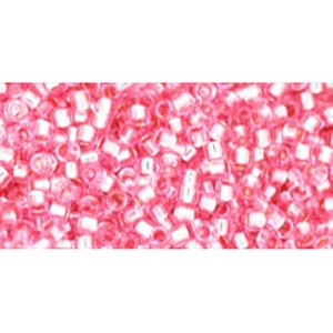 Kjøp cc38 - Toho treasure 11/0 sølvforede rosa perler (5g)
