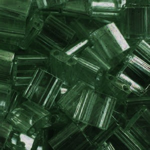 Kjøp Cc146 - Miyuki tila perler gjennomsiktige grønne 5mm (5g)