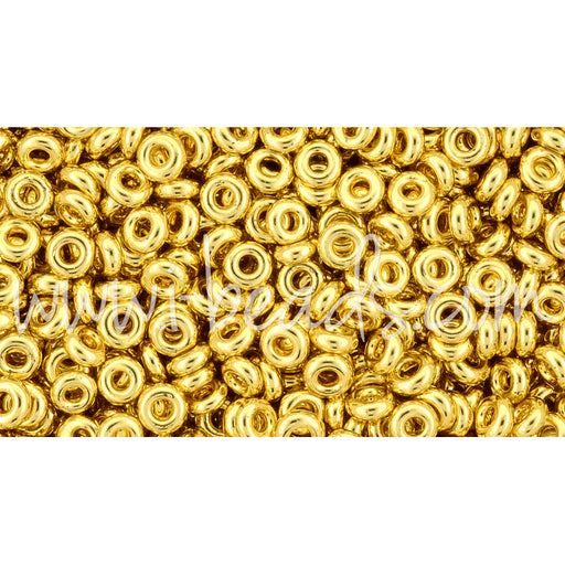 Kjøp cc712 - toho halvrund 8/0 metallisk gull (5g)