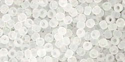 Kjøp cc1f - Toho frøkuler 11/0 gjennomsiktig frostet krystall (10g)