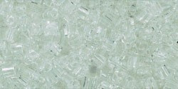 Kjøp cc1 - Toho trekantperler 2,2 mm gjennomsiktig krystall (10g)