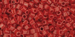 Kjøp cc45 - Toho kube perler 1,5 mm ugjennomsiktig pepperrød (10g)