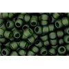 Kjøp cc940f - Toho frøkuler 8/0 gjennomsiktig frostet olivin (10g)