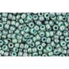 Kjøp cc1207 - Toho frøperler 11/0 marmorert ugjennomsiktig turkis/blå (10g)