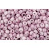 Kjøp cc1200 - Toho frøperler 11/0 marmorert ugjennomsiktig hvit/rosa (10g)
