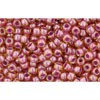 Kjøp Cc960 - Toho frøkuler 11/0 lys topas/rosa foret (10g)
