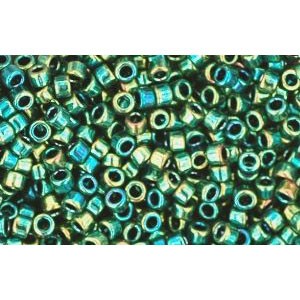 Kjøp cc507 - Toho treasure 11/0 høyere metalliske irisgrønne perler (5g)