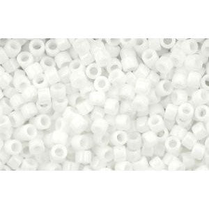 Kjøp cc41 - Toho treasure 11/0 ugjennomsiktige hvite perler (5g)