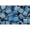 Kjøp cc511f - Toho kubeperler 4 mm høyere metallisk frostet middelhavsblå (10g)