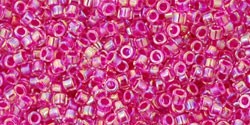 Kjøp cc785 - Toho treasure beads 11/0 innvendig farge glans krystall varm rosa foret (5g)