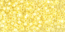 Kjøp cc770 - Toho treasure beads 11/0 Innvendig farge krystall ugjennomsiktig gul foret (5g)