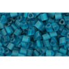 Kjøp cc7bdf - toho trekantperler 2,2 mm gjennomsiktig frostet blågrønn (10g)