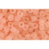 Kjøp cc11f - Toho frøperler 8/0 gjennomsiktig frostet rosaline (10g)