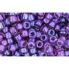 Kjøp cc928 - Toho frøperler 8/0 regnbue rosaline/ugjennomsiktig lilla foret (10g)