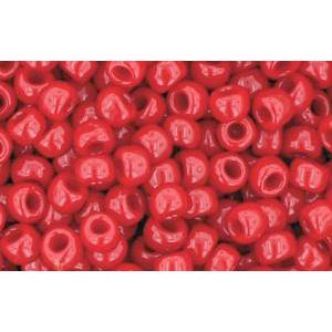 Kjøp cc45 - Toho frøperler 8/0 ugjennomsiktig pepperrød (10g)
