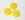 Grossist i sett med 3 firkantede gule fasetterte akrylperler 20x24mm
