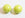 Grossist i sett med 2 runde fasetterte eplegrønne perler - smykker