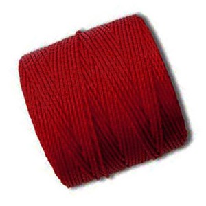 Kjøp Rød flettet S-lon nylonline 0,5 mm 70m (1)
