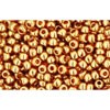 Kjøp cc421 - Toho frøperler 11/0 gullglansert gjennomsiktig rosa (10g)
