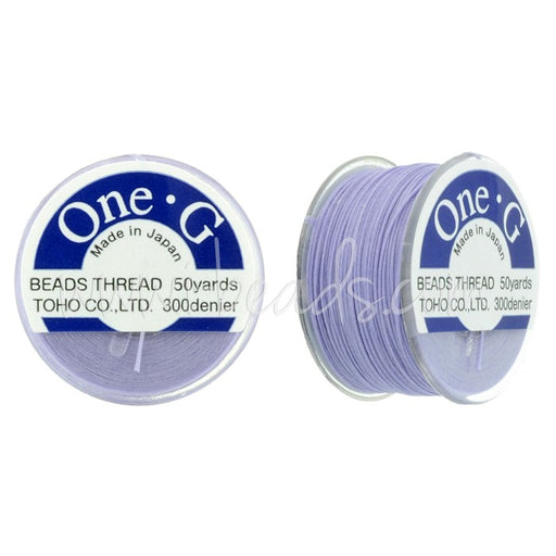Kjøp Toho One-G Light Lavender perletråd 45m (1)