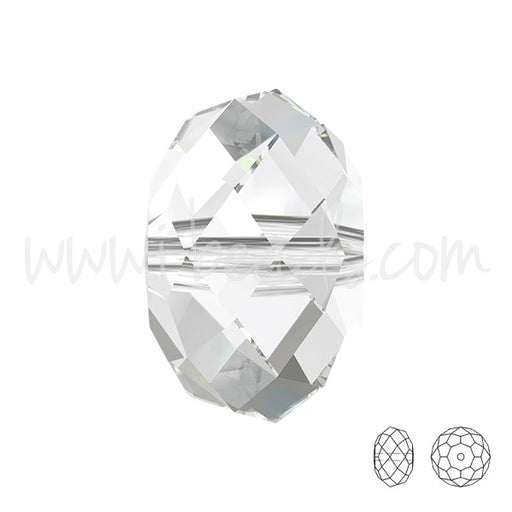 Kjøp Briolette krystallperler 5040 krystall 6mm (10)