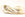 Grossist i 1 meter hvitt og gull blondebånd - 10 x 1 mm - selges i metervare