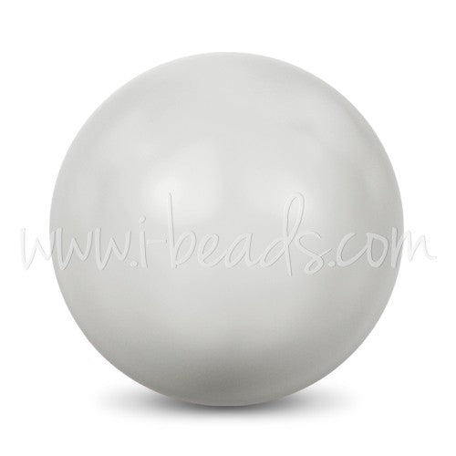 Kjøp Krystallperler 5810 krystall pastellgrå perle 8mm (20)