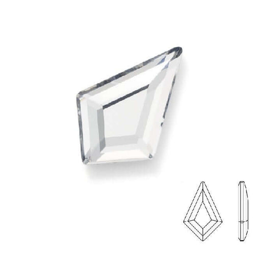 Kjøp 2771 crystal hot fix flat bak rhinestones crystal 8 6x5,6mm (5)