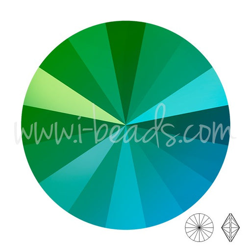 Kjøp Rivoli crystal 1122 crystal scarabaeus green 14mm (1)