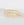Detaljhandel Pigg semsket skinn 5x2mm hvit med gull rhinestones på to rader - semsket skinnsnor selges i metervare