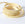 Grossist i 5x2mm beige pigg semsket skinn med gull rhinestones - semsket skinnsnor selges i metervare