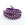 Detaljhandel lilla pigg semsket skinn 6mm - semsket skinnsnor i metermål