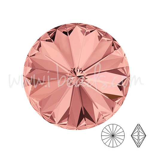 Kjøp Rivoli crystal 1122 blush rosa 12mm (1)