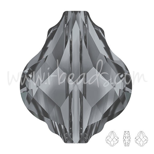 Kjøp Krystallperle 5058 barokk krystall sølv natt 14mm (1)