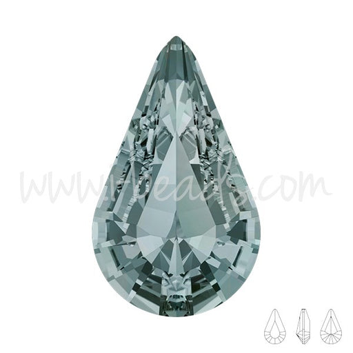 Kjøp Krystall 4328 svart diamant 10x6mm (2)