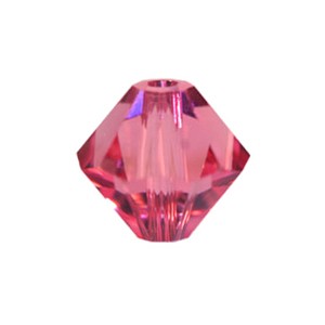 Kjøp Krystallperler 5328 xilion bicone rosa 4mm (40)