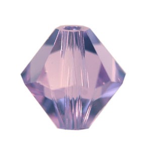 Kjøp krystallperler 5328 xilion bicone lilla 8mm (8)