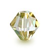 Kjøp Krystallperler 5328 xilion bicone krystall lysende grønn 6mm (10)