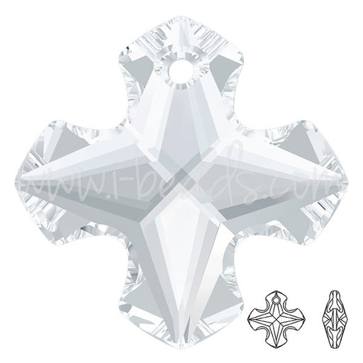 Kjøp Gresk kors anheng krystall 6867 krystall 28mm (1)