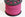 Detaljhandel fuchsia rosa semsket skinn 3mm - ledning i metermål